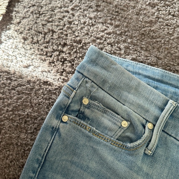MOTHER Looker Ankle Fray Jeans - Picture 2 of 10